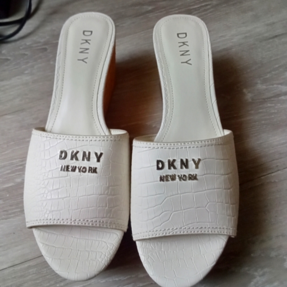 DKNY wedge sandals